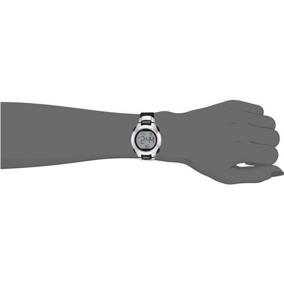 New Women's Sport Silver Armitron Digital Adjustable Resin Strap Watch - Picture 4 of 6